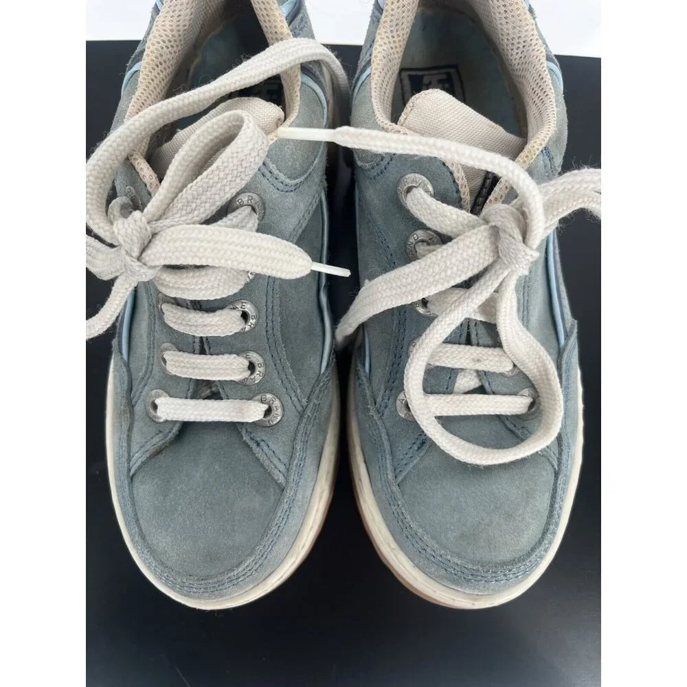 Vintage 90s Y2K AE Sport Blue Suede Sneakers chunky Sole Women’s Size 8 - Picture 8 of 8